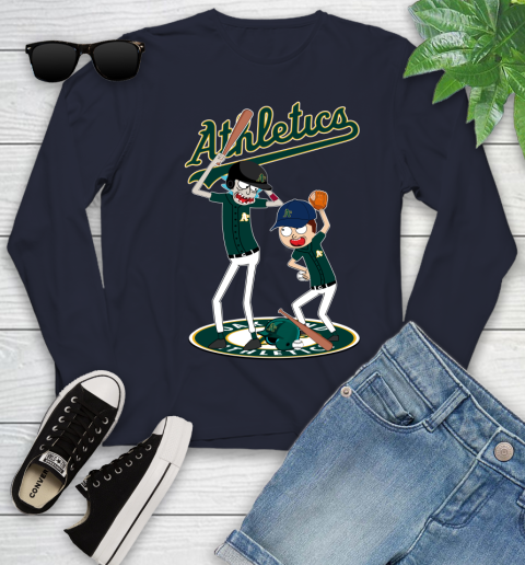 MLB Oakland Athletics Rick And Morty Baseball 127