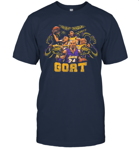 kobe bryant goat t shirt