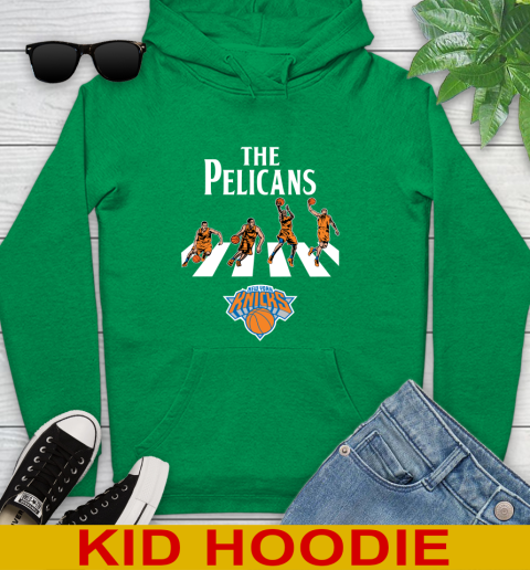 NBA Basketball New York Knicks The Beatles Rock Band Shirt Youth Hoodie 8