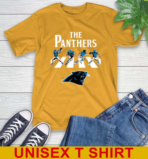 NFL Football Carolina Panthers The Beatles Rock Band Shirt T-Shirt 2