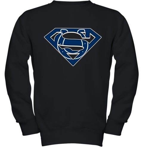 We Are Undefeatable The Indianapolis Colts x Superman NFL Youth Sweatshirt