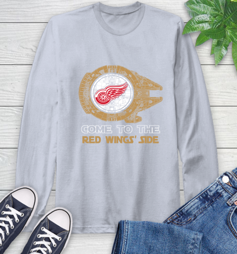 NHL Come To The Detroit Red Wings Wars Hockey Sports Long Sleeve T-Shirt 6