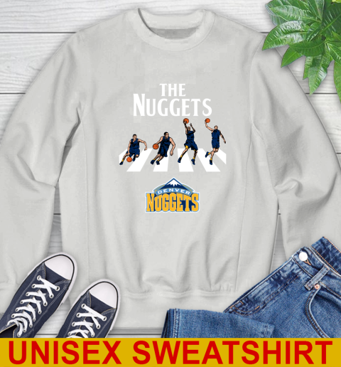 NBA Basketball Denver Nuggets The Beatles Rock Band Shirt Sweatshirt 5
