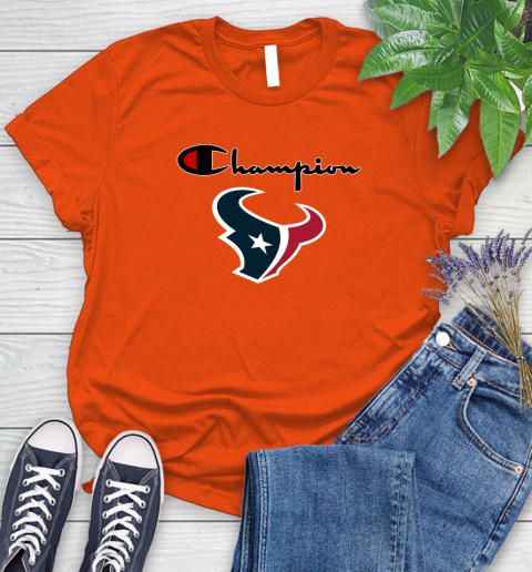 NFL Football Houston Texans Champion Shirt Women's T-Shirt 2