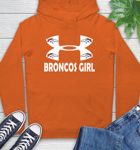 NFL Denver Broncos Girl Under Armour Football Sports Hoodie 4