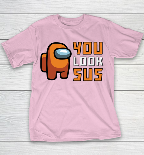 Among Us Shirt You Look SUS Youth T-Shirt 5