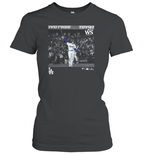 Los Angeles Dodgers Freeman 2024 MLB Postseason Moments Women's T-Shirt