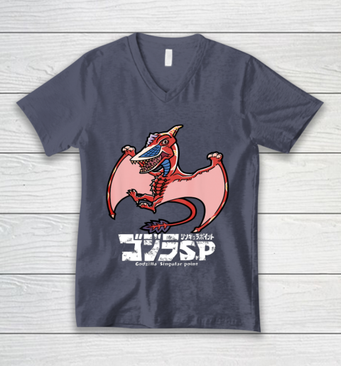 Godzilla Singular Point Rodan V-Neck T-Shirt 7