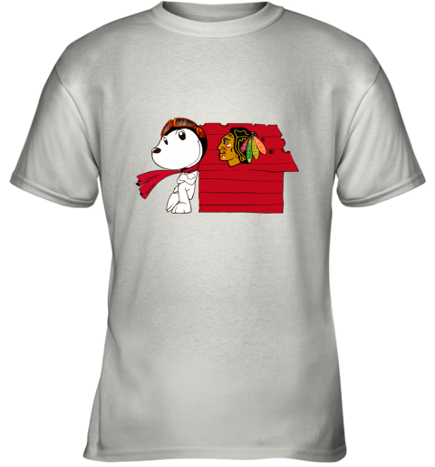 Snoopy Blackhawks Youth T-Shirt