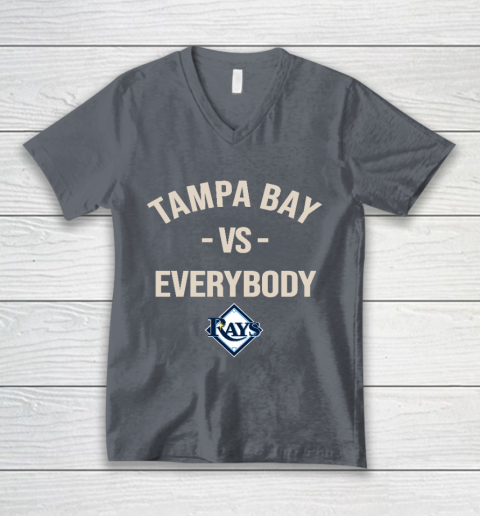 Tampa Bay Rays Vs Everybody V-Neck T-Shirt 4