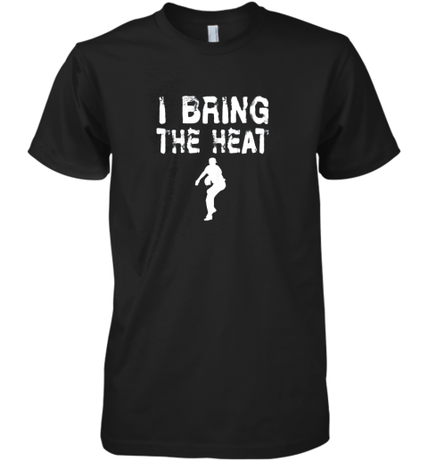 Pitcher Pitching Baseball Premium Men's T-Shirt