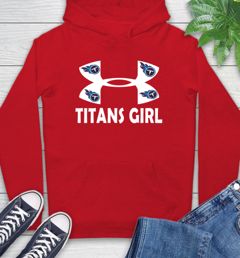 NFL Tennessee Titans Girl Under Armour Football Sports Hoodie 10