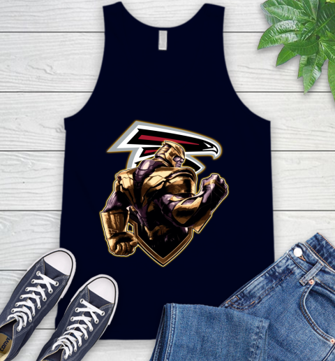 NFL Thanos Avengers Endgame Football Sports Atlanta Falcons Tank Top 3