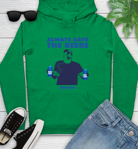 Always Save The Bees Beers Bud Light Jeff Adams Beers Over Baseball Youth Hoodie 5