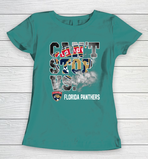 NHL Florida Panthers Hockey Can't Stop Vs Women's T-Shirt 10
