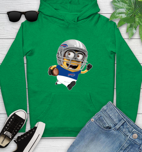NFL Buffalo Bills Minions Disney Football Sports Youth Hoodie 8 NFL Buffalo Bills Minions Disney Football Sports Youth Hoodie - Image 8