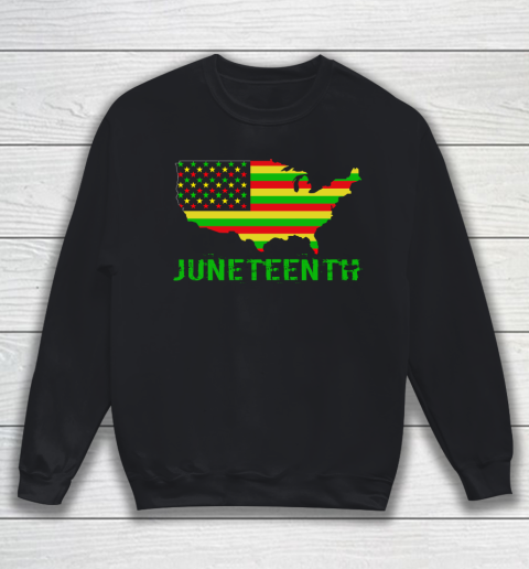 Juneteenth June 19th 1865 Black History Liberation Day Sweatshirt