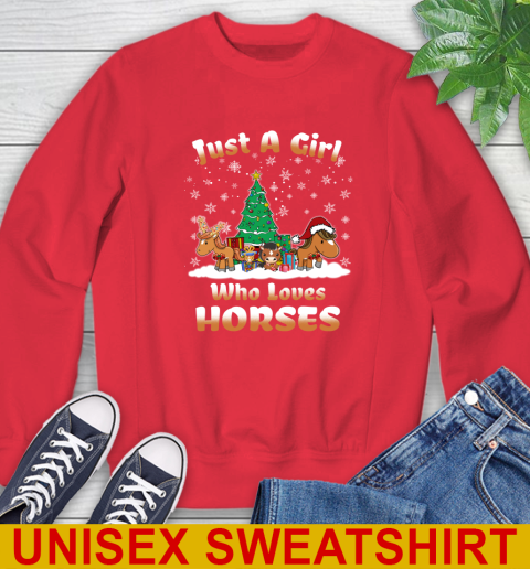 Christmas Just a girl who love horse 36