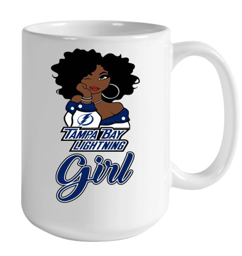 Tampa Bay Lightning Girl NHL Color Changing Mug 15oz 2
