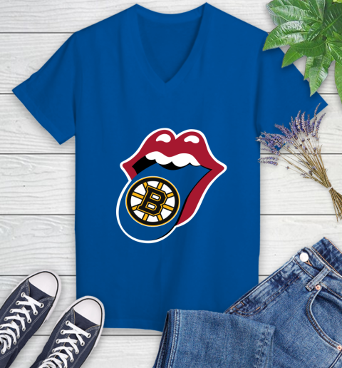 Boston Bruins NHL Hockey Lips I Root For My Team Adoring Fan 86