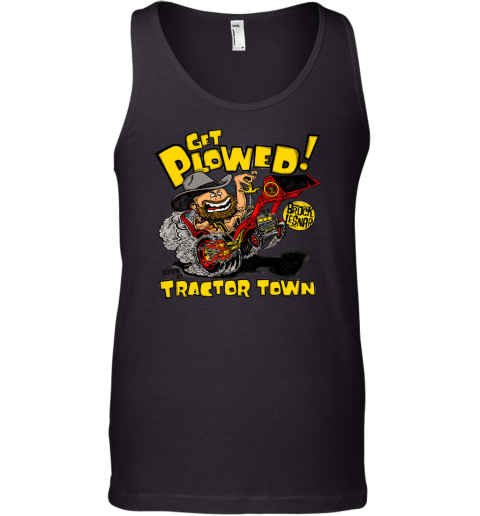 Tan Brock Lesnar Tractor Town Tank Top