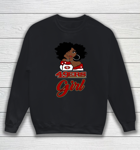 San Francisco 49ers Girl NFL Sweatshirt