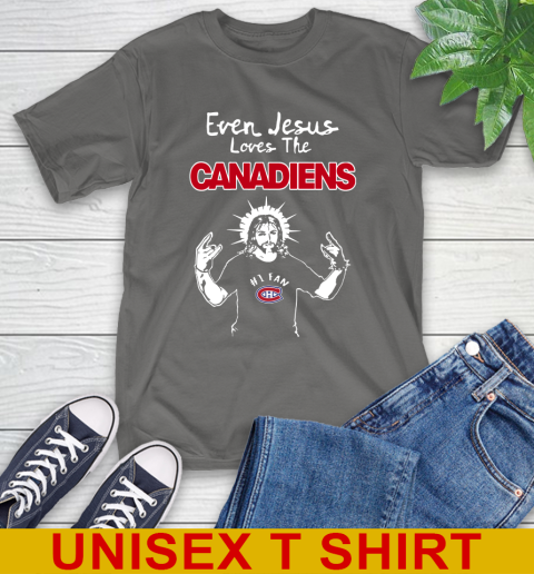 Montreal Canadiens NHL Hockey Even Jesus Loves The Canadiens Shirt T-Shirt 10