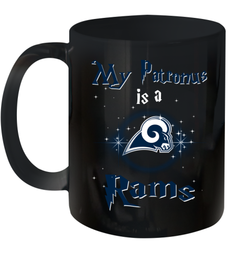 NFL Football Harry Potter My Patronus Is A Los Angeles Rams Ceramic Mug 11oz