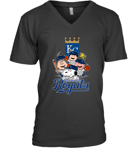 MLB Kansas City Royals Snoopy Charlie Brown Woodstock The Peanuts Movie  Baseball T Shirt - Rookbrand