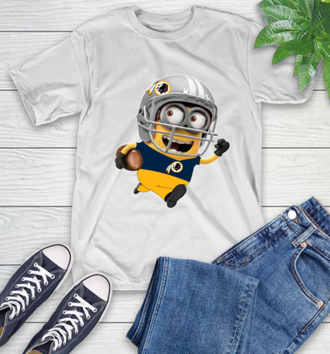 NFL Washington Redskins Minions Disney Football Sports T-Shirt