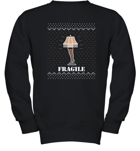 Fragile Leg Lamp Christmas Story Adult Youth Sweatshirt
