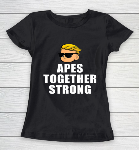 Apes Together Strong Funny WSB Stonks Meme Women's T-Shirt