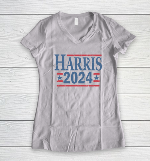 Kamala Harris 2024 Women's V-Neck T-Shirt