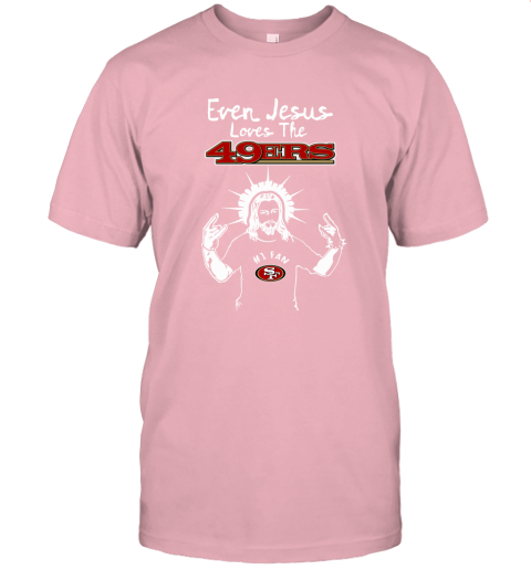 pink niners jersey