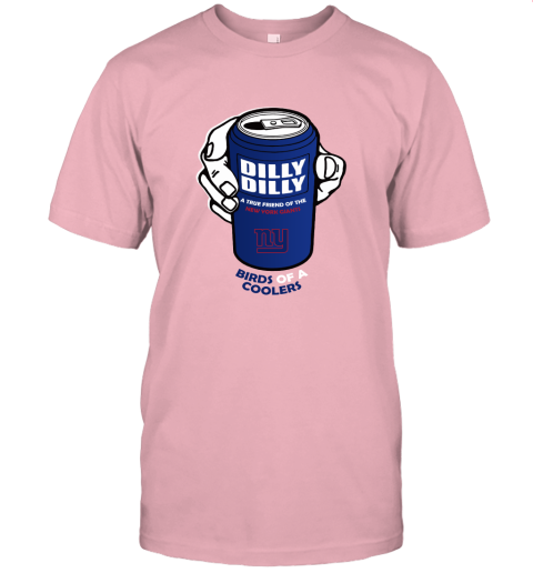 Bud Light Dilly Dilly! New York Giants Birds Of A Cooler Unisex Jersey Tee
