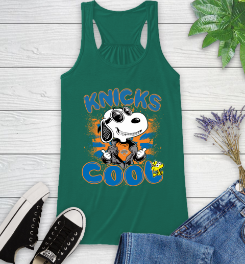 NBA Basketball New York Knicks Cool Snoopy Shirt Racerback Tank 4