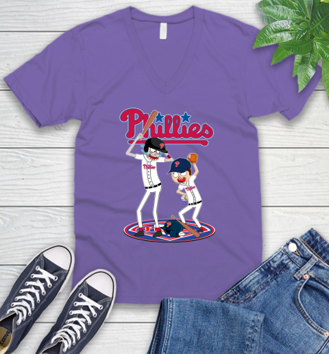 MLB Philadelphia Phillies Rick And Morty Baseball 57