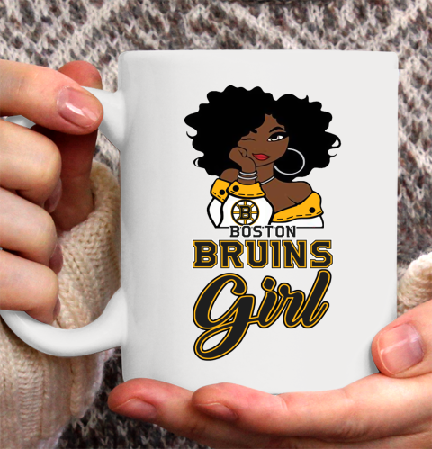 Boston Bruins Girl NHL Ceramic Mug 11oz 2