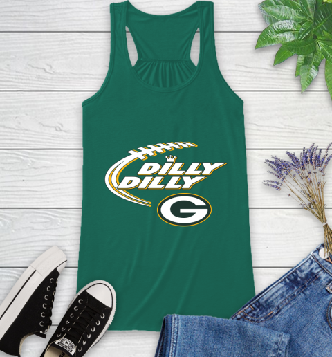 NFL Green Bay Packers Dilly Dilly Football Sports Racerback Tank 7