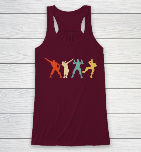 Fortnite Tshirt Battle Royale Victory Dance Cool Justice Dance Racerback Tank 2