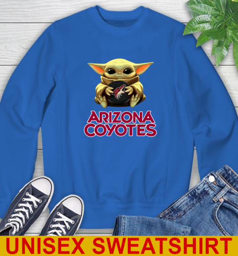 NHL Hockey Arizona Coyotes Star Wars Baby Yoda Shirt 33
