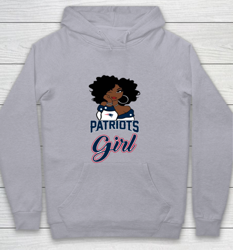 New England Patriots Girl NFL Youth Hoodie 5