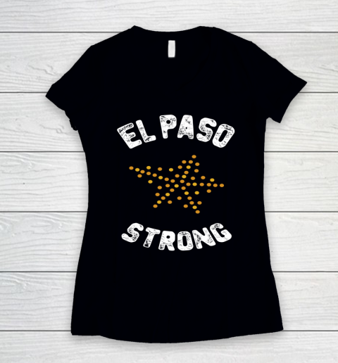 El Paso Strong Tshirt Texas Ohio State Women's V-Neck T-Shirt