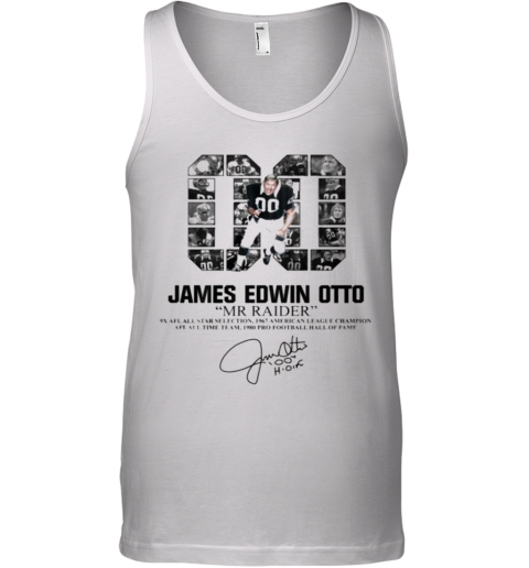 00 James Edwin Otto Mr Raider Signature Tank Top