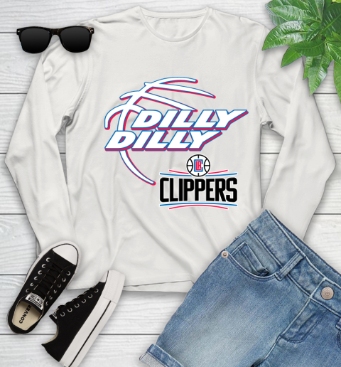 NBA Los Angeles Clippers Dilly Dilly Basketball Sports Youth Long Sleeve 12