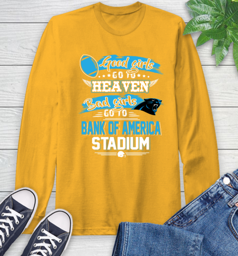 Carolina Panthers NFL Bad Girls Go To Bank of America Stadium Shirt Long Sleeve T-Shirt 2