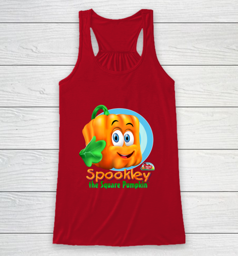 Spookley the Square Pumpkin Character Racerback Tank 5