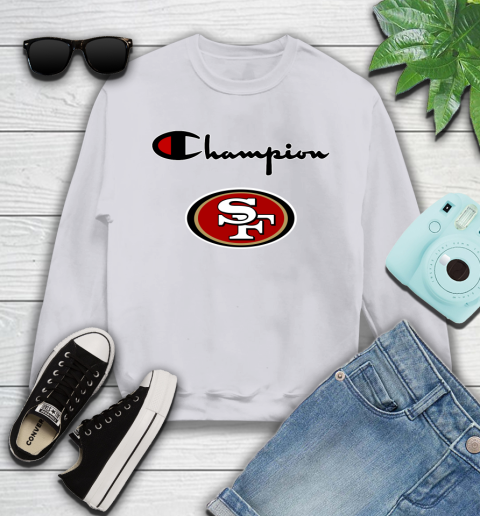 NFL Football San Francisco 49ers Champion Shirt Youth Sweatshirt 2
