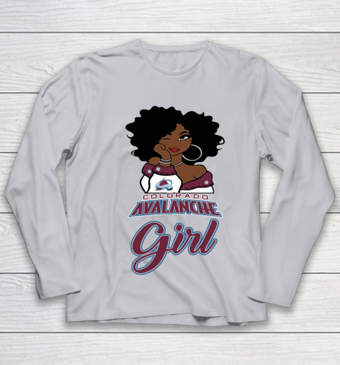 Colorado Avalanche Girl NHL Youth Long Sleeve 5