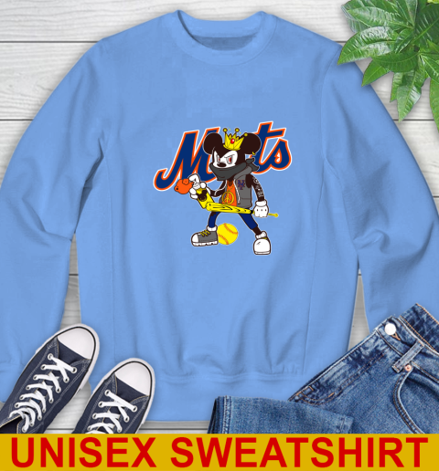 New York Mets MLB Baseball Mickey Peace Sign Sports Sweatshirt 11